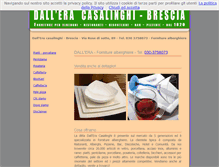 Tablet Screenshot of dalleracasalinghi.it